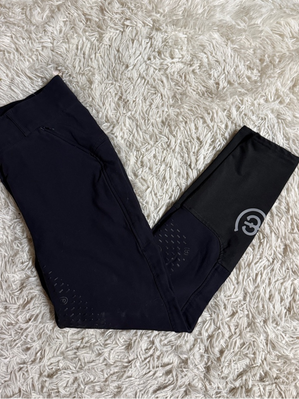 Women’s Size EU40 Black Equestrian Stockholm Full Seat Horseback Riding Breeches